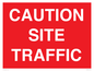 PR568: CAUTION SITE TRAFFIC