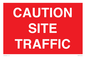 PR568: CAUTION SITE TRAFFIC