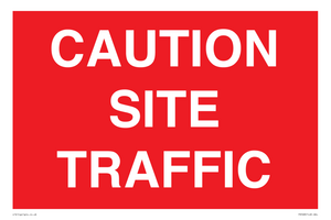 PR568: CAUTION SITE TRAFFIC