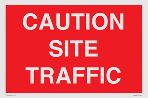 PR568: CAUTION SITE TRAFFIC