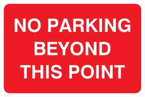 PR589: no parking beyond this point
