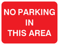 PR590: no parking in this area