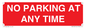 PR6192: NO PARKING AT ANY TIME