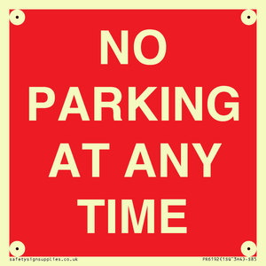 PR6192: NO PARKING AT ANY TIME