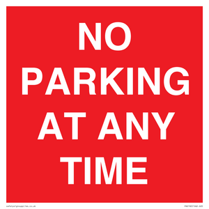 PR6192: NO PARKING AT ANY TIME