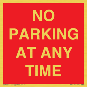 PR6192: NO PARKING AT ANY TIME