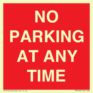 PR6192: NO PARKING AT ANY TIME