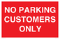 PR6193: NO PARKING CUSTOMERS ONLY