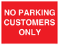 PR6193: NO PARKING CUSTOMERS ONLY