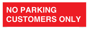 PR6193: NO PARKING CUSTOMERS ONLY