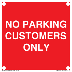 PR6193: NO PARKING CUSTOMERS ONLY