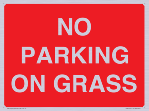 PR6195: NO PARKING ON GRASS