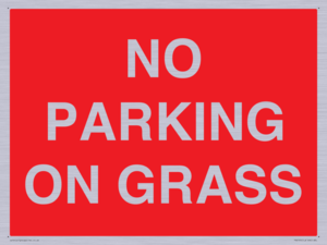 PR6195: NO PARKING ON GRASS