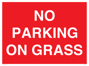 PR6195: NO PARKING ON GRASS