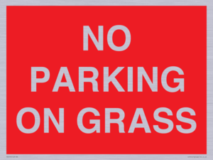 PR6195: NO PARKING ON GRASS