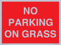 PR6195: NO PARKING ON GRASS