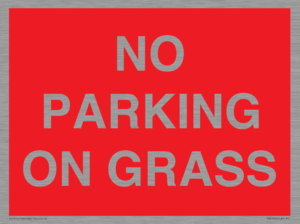 PR6195: NO PARKING ON GRASS