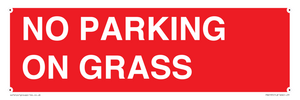 PR6195: NO PARKING ON GRASS