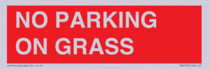 PR6195: NO PARKING ON GRASS
