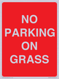 PR6195: NO PARKING ON GRASS