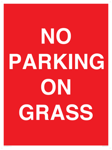 PR6195: NO PARKING ON GRASS