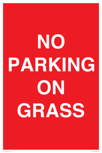 PR6195: NO PARKING ON GRASS