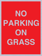 PR6195: NO PARKING ON GRASS