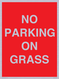PR6195: NO PARKING ON GRASS
