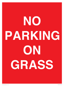 PR6195: NO PARKING ON GRASS