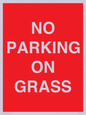 PR6195: NO PARKING ON GRASS