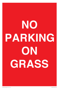 PR6195: NO PARKING ON GRASS