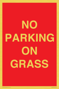 PR6195: NO PARKING ON GRASS