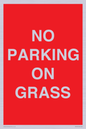 PR6195: NO PARKING ON GRASS