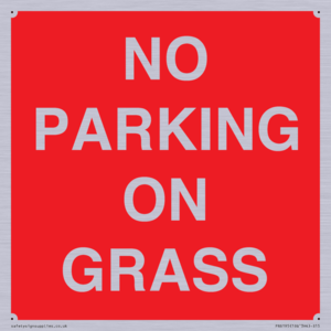 PR6195: NO PARKING ON GRASS