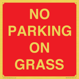 PR6195: NO PARKING ON GRASS