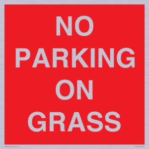 PR6195: NO PARKING ON GRASS