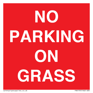 PR6195: NO PARKING ON GRASS