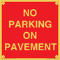 PR6196: NO PARKING ON PAVEMENT