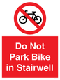 PR7848: Do Not Park Bike in Stairwell