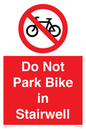 PR7848: Do Not Park Bike in Stairwell
