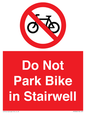 PR7848: Do Not Park Bike in Stairwell