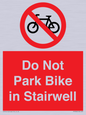 PR7848: Do Not Park Bike in Stairwell