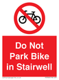 PR7848: Do Not Park Bike in Stairwell