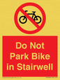 PR7848: Do Not Park Bike in Stairwell