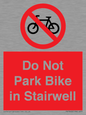 PR7848: Do Not Park Bike in Stairwell