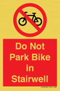 PR7848: Do Not Park Bike in Stairwell