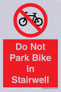 PR7848: Do Not Park Bike in Stairwell
