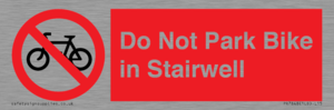 PR7848: Do Not Park Bike in Stairwell