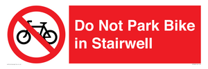 PR7848: Do Not Park Bike in Stairwell