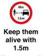PR7878: Keep them alive with 1.5m